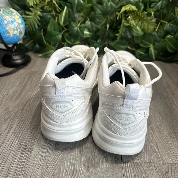 New Balance 608v5 White Mens Size 13 4E Wide Walking Casual Comfort Shoes